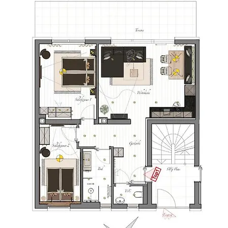 Lenzup 아파트 메이른호픈